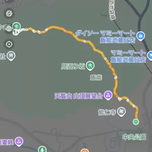 多峯主山データ(低山トレーニング)のサムネイル